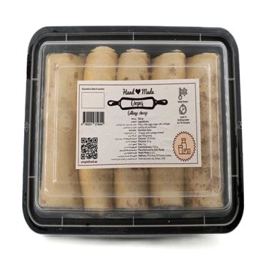 Simple Food Hand Made Frozen Crepes With Cottage Cheese 500G